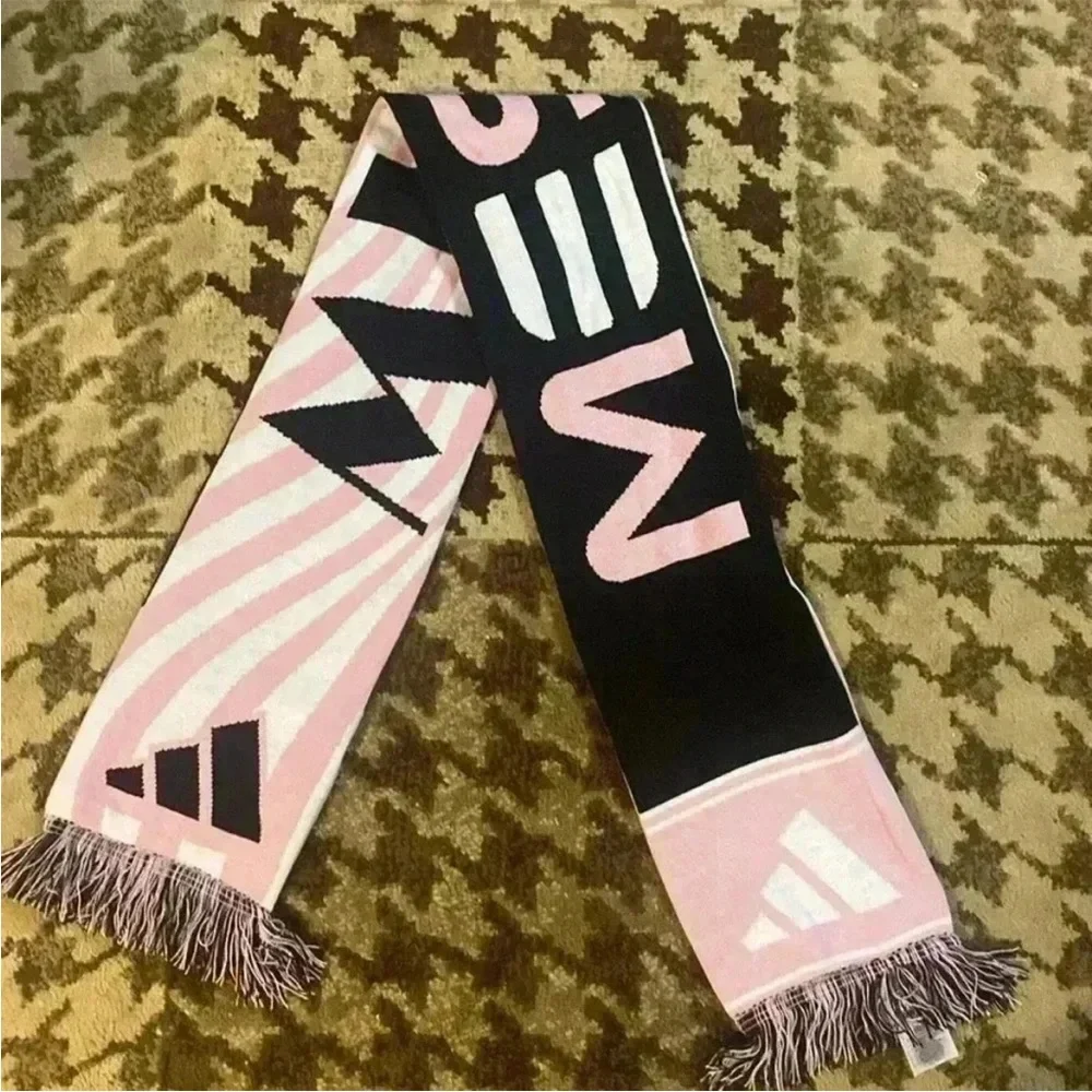 Adidas Miami Pink and Black Scarf
